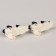 Miniature Puppet "Multi -colored cat", set 2 pcs., Size 1 pc. - 1.5 × 3.5 × 2.5 cm