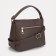 Cross-Bodi bag, lightning department, external pocket, brown color
