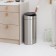 Мусорное ведро Brabantia Touch Bin New, с защитой от отпечатков пальцев, цвет стальной матовый, 40 л