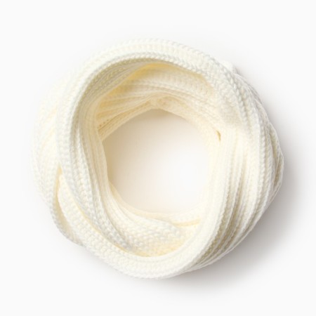 Scarf (clamp) Children's, dairy color, size 108x26 cm