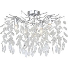 Ceiling chandelier STILFORT 2180/09/06C RAMO, 6x40W, E14, 630x630x420 mm, chromium color