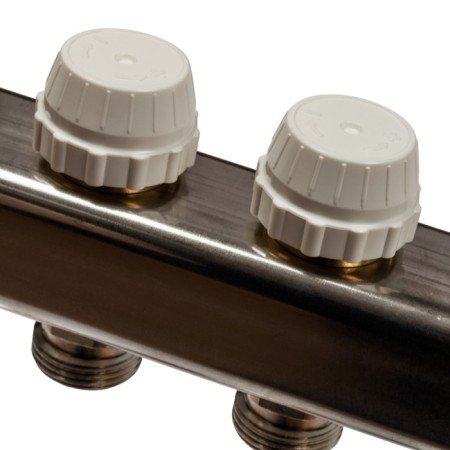 Collector Group Stout SMS 0922 000005, 1 "x3/4", 5 outputs, without consumables, stainless steel. steel-4