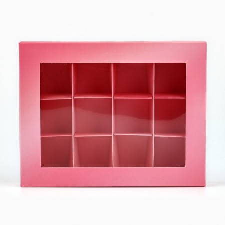 Folding box under 12 sweets “with love for you”, 14.4 x 18.4 x 3.8 cm-1