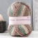 Yarn "Multicolor rovnitsa" 50% wool, 50% acrylic 400m/200g (1408 m)