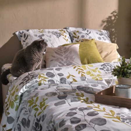 Bed linen Ethel duet Flora and Spring, 143x215 cm-2 pcs, 220x240 cm, 70x70 cm 2 pcs-10