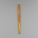 Knitting hook, bilateral, d = 3.5/4.5 mm, 13 cm, gold color