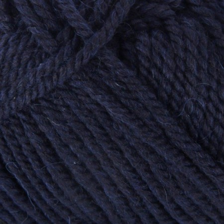 Yarn "Popular" 50% wool, 50% acrylic 133m/100g (04-t. Sini)