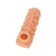 Kokos nozzle is realistic with additional stimulation, TPE, bodily, 15.6 cm, l