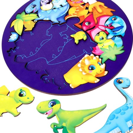 Puzzle "Dino", circuit Hint-3