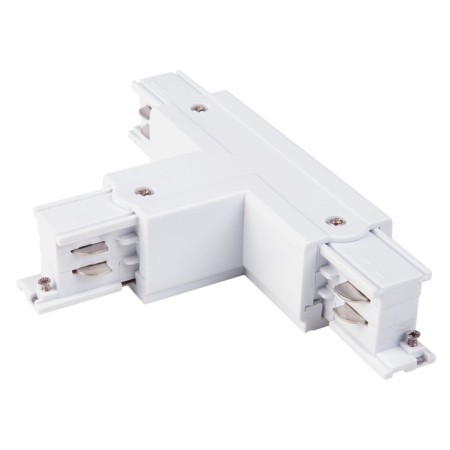 Connector T-shaped for a three-phase busbar, left Elektrostandard, 163x97x33 mm, white color