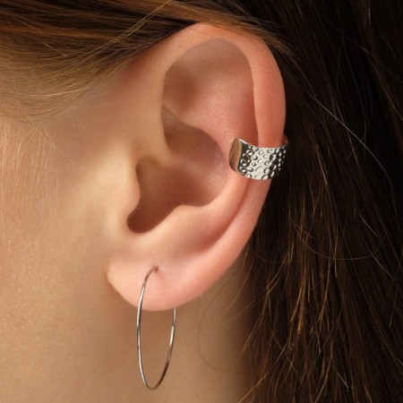 Earrings "Kaffa" image, color silver, set-4
