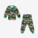 Pajama nursery was formed, black color/inscriptions, height 116 cm