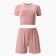 Women's set (T-shirt, shorts) minku: Home Collection Tsarily beige color, size 48