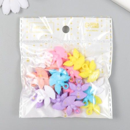 Decor for creativity plastic "Angels with hearts" Color set 25 grams 0.6x2.2x2.2 cm-2