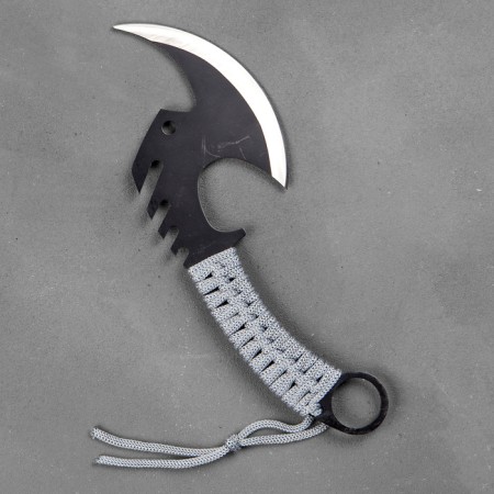 Tactical hatchet 29cm, braid in the braid-2