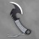 Tactical hatchet 29cm, braid in the braid