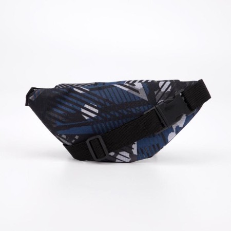 Board children's belt with a zipper, black/blue color-1