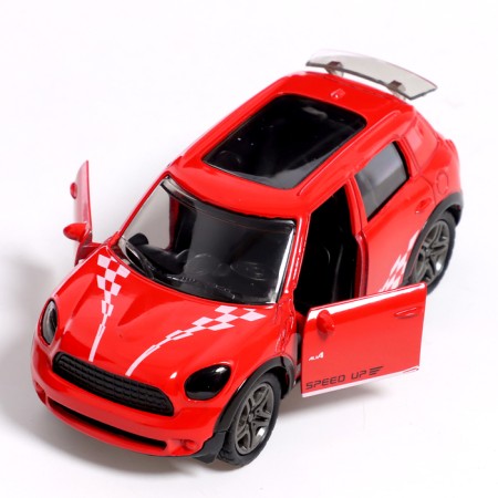 Metal machine "Night Race", Inertial, 1:32, doors, sound and light effects, red color open-3