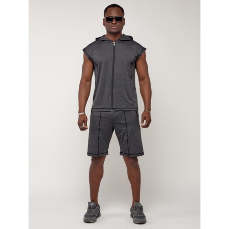 Sports suit men's, size 46-48, dark gray color