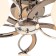 Lamp Ceiling Economy light 50421/5cr+ZZH WT, 5x60W, E27, 25x50x50 cm, chromium color
