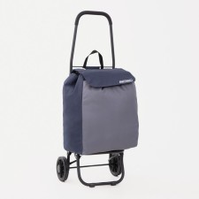 Carbon bag on the cord, the color is blue