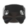 Lamp "Snack" 4xLED 4W 4000K IP66 Black 9.3x4.5x9.3 cm