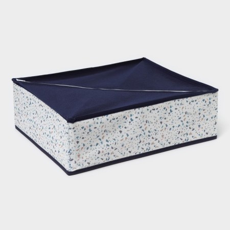 Organizer for storing linen of the share "marmalade", 18 cells, 35 × 30 × 12 cm, white color-5