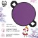 Ice -cat, d = 40 cm, thickness 2 cm, color mix