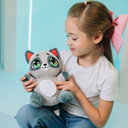 Soft toy "Raccoon", with a pocket on the stomach-2