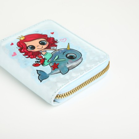 Lightning wallet, blue color-2