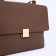 Lightning bag bag, brown color