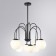ARTE LAMP MEBSUTA A1675LM-8BK, E14, 8x40 W, 75x75x63 cm, black chandelier