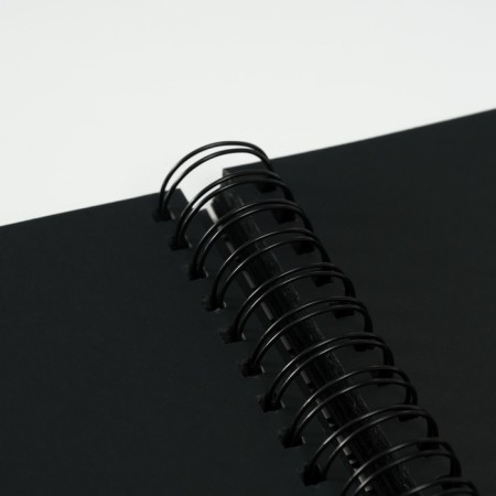 Photo album Brauberg Black Line, size 30x32 cm, 48 black sheets-4