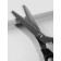 Scissors "Zigzag", 9 ", 23 cm, step - 3 mm, black color