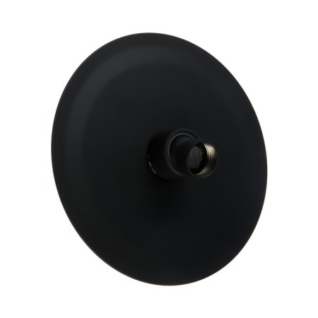 Stationary watering can Zein Z2353, round, D = 15 cm, 1 mode, stainless steel, black-1
