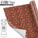 Paper Packe Glossy "New Year's Print", 70 x 100 cm, New Year