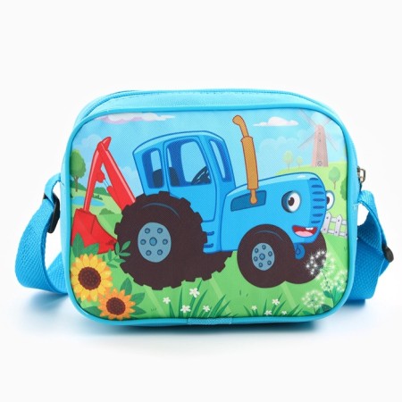 Children's handbag 19.5*14.5*7cm, Blue Tractor-2