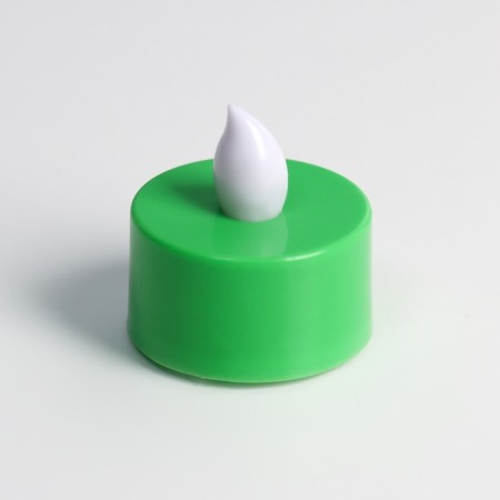 LED candles, nightlines Led Risalux "graffiti" set of 4 pcs., Green, RGB, 3.5 × 3.5 × 4 cm-3