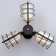 Maintenance chandelier 3he27 40w Black 43x43x21cm Bayerlux