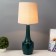 Asti table lamp E14 40W blue 25x25x64 cm Risalux