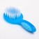Hair care set, comb+brush, blue color