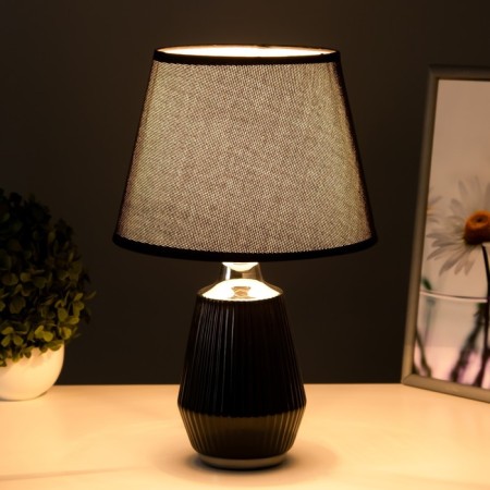 Barie table lamp E14 40W Black 22.5x22.5x35 cm Risalux-2