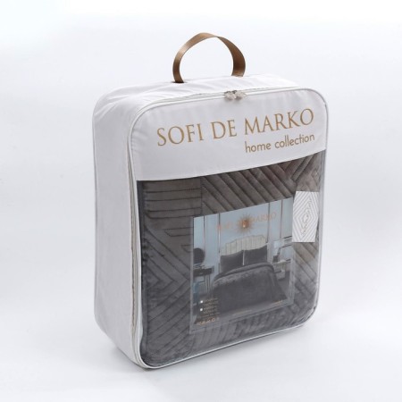 Sofi de Marko “Patricia” bedspread, size 240x260 cm, color Stone-7