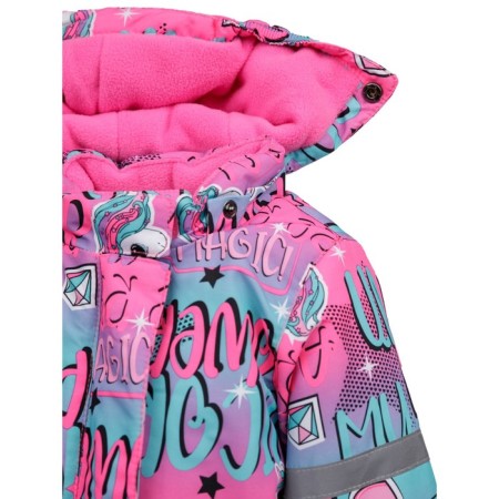 Zimovye jumpsuit for a girl, height 92 cm-3