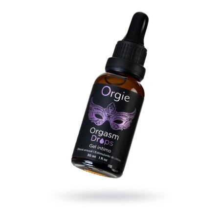 Intimate Gel for the Orgie Orgasm Drops clitoris, with a warming effect, 30 ml