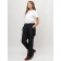 Semi -combinezone ski female, black color, size 56