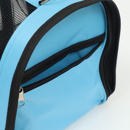 Striped bar bag 41*25*25 cm, Blue-7