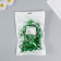 Decor for creativity "Green balls" d = 2; 3; 3.5 and 4 cm set 20 pcs
