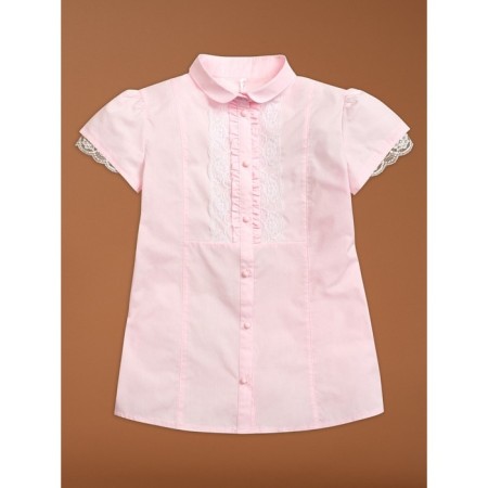 Blouse for girls, height 146 cm, pink color