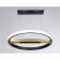 LED LED suspension with the control panel Ambrella Light, Linetech, FL51489, LED, 62 W, ​​4650LUM, 3000-6400K, black color, gold